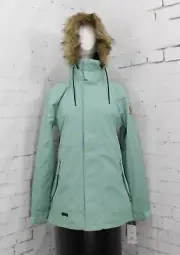 Volcom Fawn Insulated Snow Jacket, Women's Extra Small XS, Mint