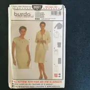 Burda Sewing pattern 8661 NEW Classic Top, fitted skirt & Jacket Size 10-22