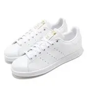 adidas 休閒鞋 Stan Smith 復古 低筒 男女鞋 愛迪達 三葉草 史密斯 老人頭 情侶鞋 白 金 F36575 [ACS 跨運動]