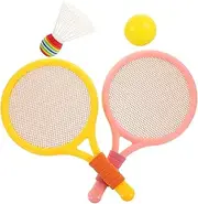 BRIGHTFUFU 1Set Badminton Racket Outdoor Sports for Parent Interaction Durable Material for Beginners Fun Activity for Beach Park