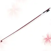 1/4 Size Ebony Violin Bow Lightweight Octagonal Design for Beginners