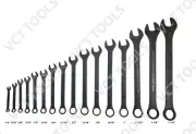 VCT 16 Pc SAE Wrench Set 1/4" to 1-1/4" Standard Combination Wrench Set