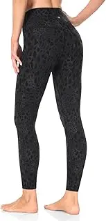 [HeyNuts] Essential/Workout Pro 7/8 Leggings, High Waisted Pants Athletic Yoga Pants 25''