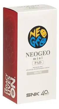 在飛比找Yahoo!奇摩拍賣優惠-SNK　NEOGEO mini 專用手把 (白色 有線控制器