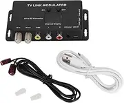 UHF TV Link Modulator AV to RF Converter IR Extender with Channel Display, Outlast and Trustworthy Design for Home Entertainment Systems.