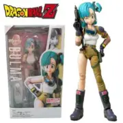 Dragon Ball Anime Action Figure Bulma Mfg Series Shf Soldier Accessories Statue