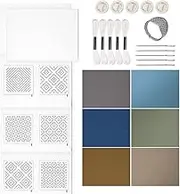 Générique Water Soluble Sashiko Kit, Sashiko Embroidery Kit, Sashiko Hand Sewing Kit, Beginner Sashiko Kit, Hand Sewing Kit, Sashiko Needle Kit, Sashiko Fabric Kit, Water Soluble Embroidery Kit,