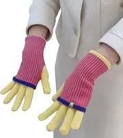 [Generic] Cycling Gloves | Non Slip Warm Touchscreen Running Gloves - Thickened Insulated Womens Winter Gloves for Driving Running Cycling