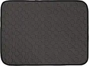 Oimzzr Dog Pee Pads Pet Training Mat Dog Diapers Puppy Pads Absorbent Washable Reusable Pads for Dogs Cats Rabbit Grey S