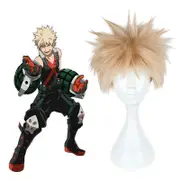 My Hero Academia Katsuki Bakugo Wig Anime Cosplay Costume