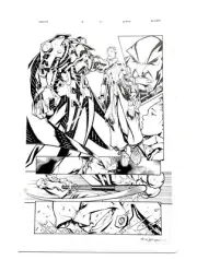 KERON GRANT IMAGE COMICS KABOOM ORIGINAL COMIC ART PAGE