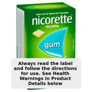 Nicorette Quit Smoking Nicotine Gum 2mg Classic 75 Pack