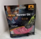 Nathan Lock Laces Elastic Shoelace & Fastening System No Tie Hot Pink Run NEW