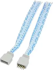 Aexit Waterproof (Terminal, connector) Connector Cable Adapter 10 Pins 2 Pcs For RGB (75ry124qf198) LED Stripe