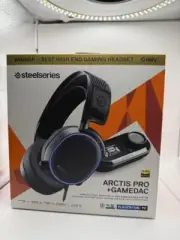 SteelSeries Arctis Pro + GameDAC Hi-Res Certified Gaming Audio Headphones black