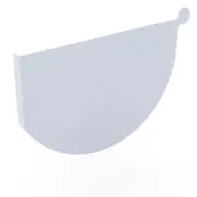 VIC NEW Stratco Smoothline Gutter Stop End Zinc/Al