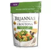 Croutons Parmesan And Fine Herb 5 Oz (Case Of 6) By Briannas