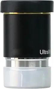Astronomical Telescope Accessories 1.25 Inches 31.7mm 66 Degree 20mm Wide Angle Eyepiece Green Silver Color