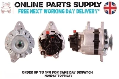 Alternator for Mitsubishi L200 L300 Delica Pajero Shogun 2.5 TD 1984 to 2001 New