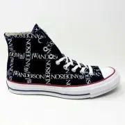 Converse Chuck 70 Hi x JW Anderson Black White Insign Womens Sneakers 160807C