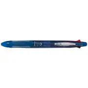 Pilot BegreeN 4+1 Light Ballpoint Pen 0.7mm Clear Dark Blue