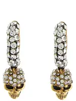 [Mcqueen] Mcqueen-Skull Earrings Gioielli Oro-Donna OS