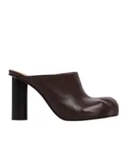 PAW HEEL MULE 37.5,36,37,38.5,38,39,40,41 Dark walnut color