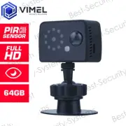 Mini Security 64GB Indoor Home Camera PIR Sensor IR Night Vision spy hidden
