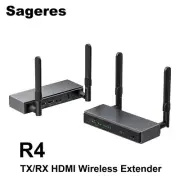 Sageres R4 TX/RX HDMI Wireless Extender 200m Transmitter and Receiver HD 1080P