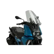 PUIG WINDSCREEN V-TECH LINE TOURING FOR BMW C400 X 18-25 LIGHT SMOKE