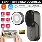 Tuya WiFi Wireless Doorbell Intercom 1080P HD Camera Day Night Vision Door Chime