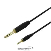 3.5mm to 6.35mm TRS Cable - Balanced