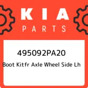 495092PA20 Kia Boot kitfr axle wheel side lh 495092PA20, New Genuine OEM Part