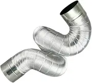 Flexible Exhaust Pipe Stove Chimney Flue for BBQ Kitchen Ventilation Easy Installati