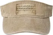 [RLDOBOFE] Sun Visor Hat Adjustable Empty Top Baseball Cap Music Notes on Old Paper Sun Hats for Women Men Sports Hats Summer Beach Cap