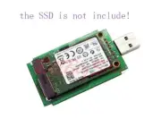 (mSATA USB flash drive)Mini USB 3.0 to PCIE mSATA External SSD Conveter a μ