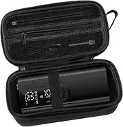 Case for Airmoto for MODARI Tire Inflator Portable Air Compressor Case,120 PSI Air Pump,Car Tire Pressure Gauge (120 150 PSI) Storage Bag, Air House, Connector and Accessories (Box Only)-(Black)