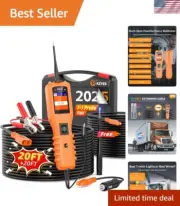 Power Circuit Probe Kit 12V 24V Voltage Tester AC DC Cable 40FT Electrical Tool