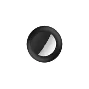 Airtag Dog Collar Holder Anti-Lost Silicone Protective Case Cover Compatible GPS Tracker-Black