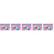 5 Boxes Bohemian Clay Polymer Kit Charms Jewelry Beads Spacer