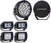 7" Performance Lighting Pack Driving Lights and Work lights