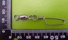 25x DFS size 2/0, Crane Rolling Fishing Swivels COASTLOCK SNAP black nickel