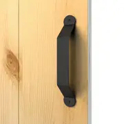 Black Sliding Barn Door Handle BH7 - Australia Barn Door Expert