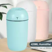 420ml USB Car Air Purifier Diffuser Aroma Oil Humidifier Mist Led Night Home