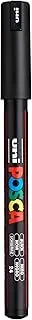 Posca PC1M 0.7mm Ultra Fine Bullet Tip Marker, Black