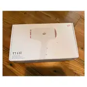 T3 Fit Ionic Compact Hair Dryer with IonAir Technology - White/Rose Gold