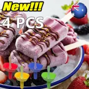 4pcs Drip Free Popsicle Holder Mess Free Frozen Treats Holder VP