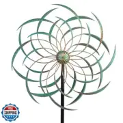 VEWOGARDEN Large Wind Spinners for Yard and Garden, Waterproof Metal Doubles