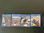 Ps4 Games Bundle (4x Games)