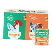 Premium Wet Cat Food Grain-Free Pate Cans, 12 Pack, (Chicken & Herring +